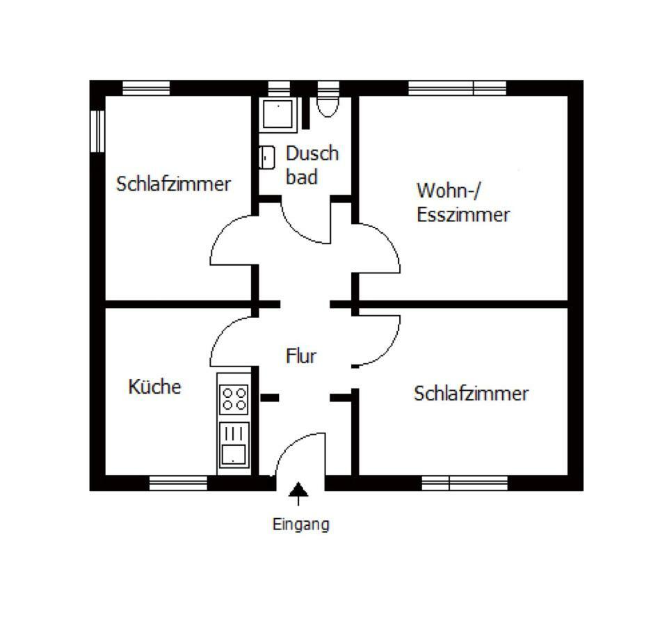 Ankerplatz Villa Westerronfeld ภายนอก รูปภาพ